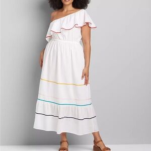 Lane Bryant One Shoulder Dress Size 24